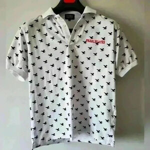 PEARLY GATES  bird shirt pole size 4